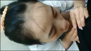 Bồ quảng nam lén lút liếm mút cho thằng bồ trong phòng tắm